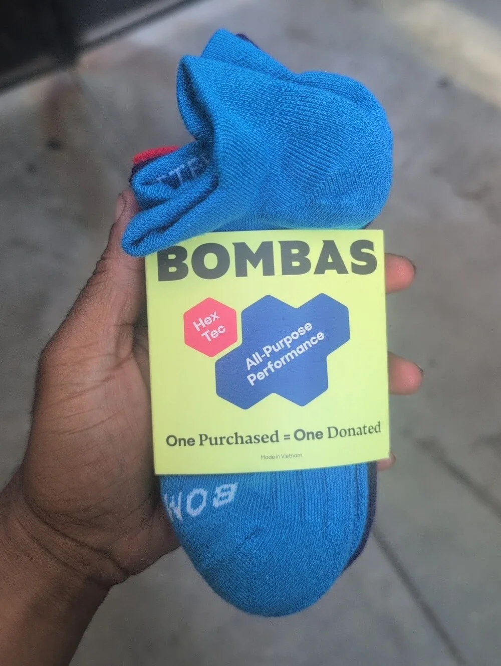 Bombas Youth Midweight Ankle Socks 3pk Multi Color Size 12T-3Y